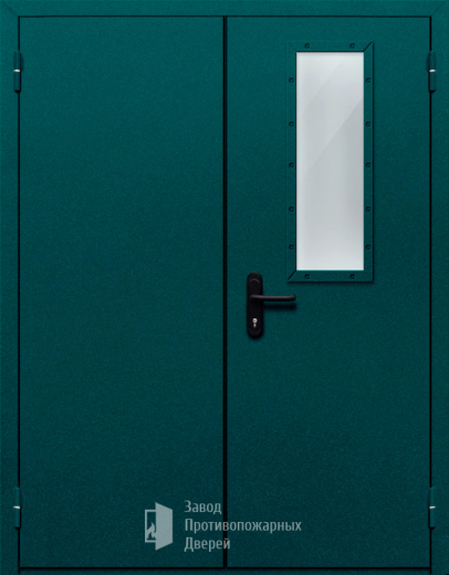 Фото двери «Двупольная со одним стеклом №46» в Раменскому