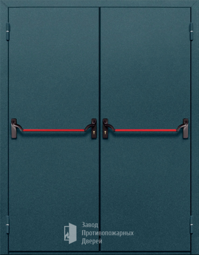 Фото двери «Двупольная глухая с антипаникой №17» в Раменскому