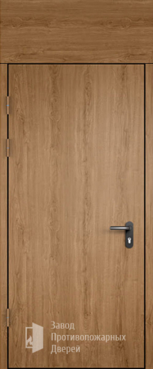Фото двери «МДФ однопольная с фрамугой №28» в Раменскому