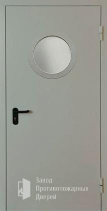 Фото двери «Однопольная с круглым стеклом EI-30» в Раменскому