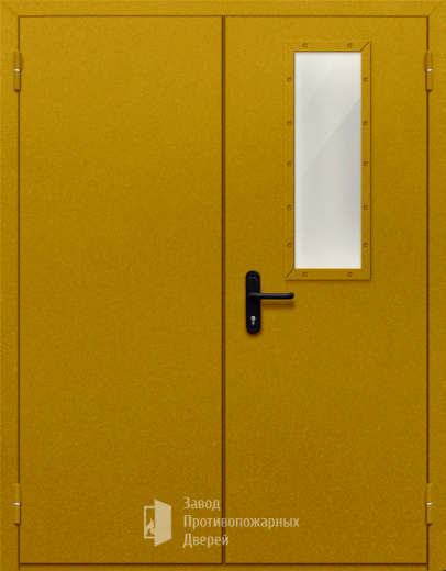 Фото двери «Двупольная со одним стеклом №45» в Раменскому