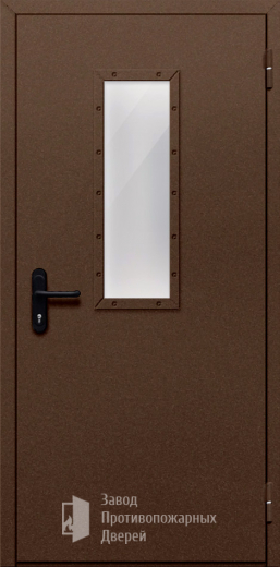 Фото двери «Однопольная со стеклом №58» в Раменскому