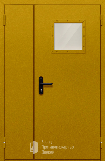 Фото двери «Полуторная со стеклом №85» в Раменскому