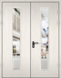 Фото двери «МДФ двупольная со стеклом №22» в Раменскому