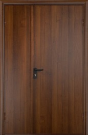 Фото двери «Полуторная МДФ глухая EI-30» в Раменскому