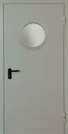 Фото двери «Однопольная с круглым стеклом EI-30» в Раменскому