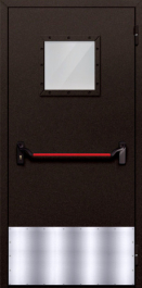 Фото двери «Однопольная с отбойником №43» в Раменскому