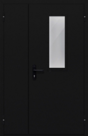 Фото двери «Полуторная со стеклом №24» в Раменскому