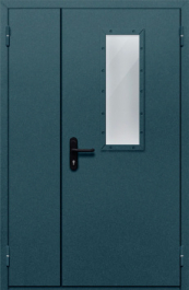 Фото двери «Полуторная со стеклом №27» в Раменскому