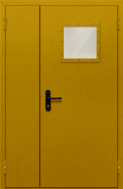 Фото двери «Полуторная со стеклом №85» в Раменскому