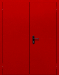 Фото двери «Двупольная глухая (красная)» в Раменскому